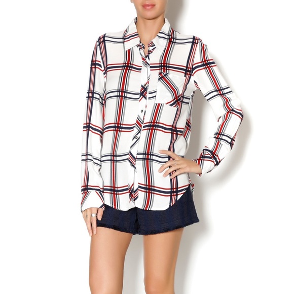 Olivaceous Tops - Olivaceous Plaid Top